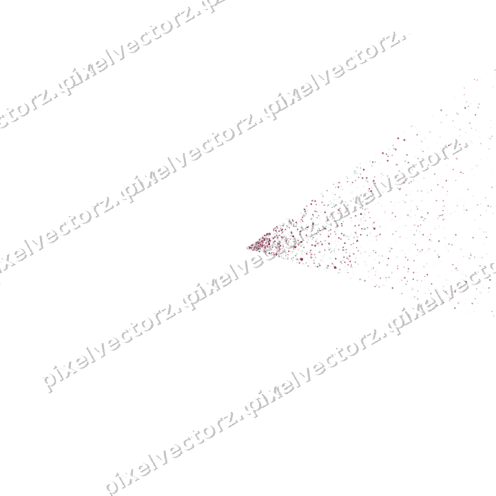 Nahtloser Glitzerfächer in Dunkelrosa und Grün auf transparentem Grund