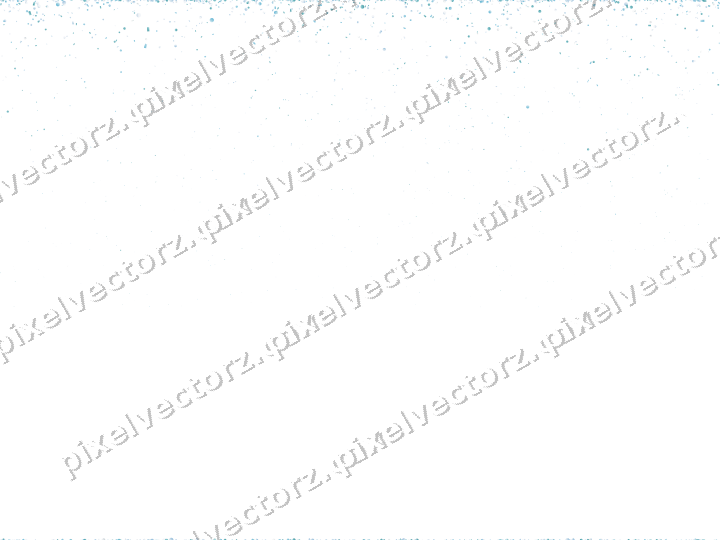 Nahtloser Glitzerregen in Türkis und Blassblau auf transparentem Grund