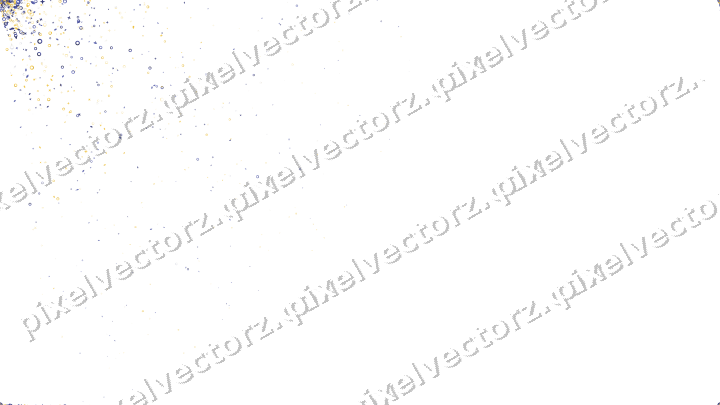 Nahtloser Glitzerfächer in Dunkelblau auf transparentem Grund