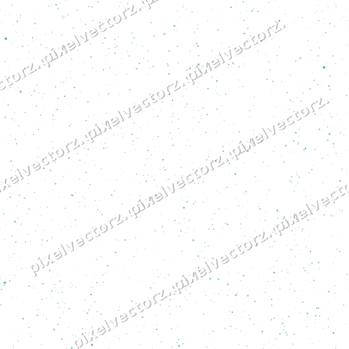 Nahtlose Glitzerstreuung in Grün und Petrol auf transparentem Grund